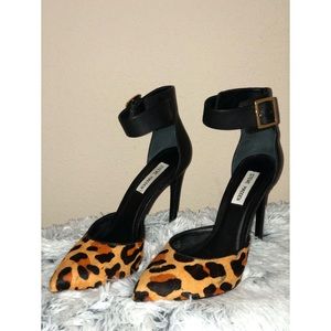 Steve Madden Leopard Flashback Pointed Heels